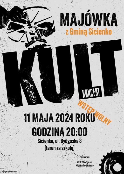 Plakat - Koncert KULT Plakat - Koncert KULT