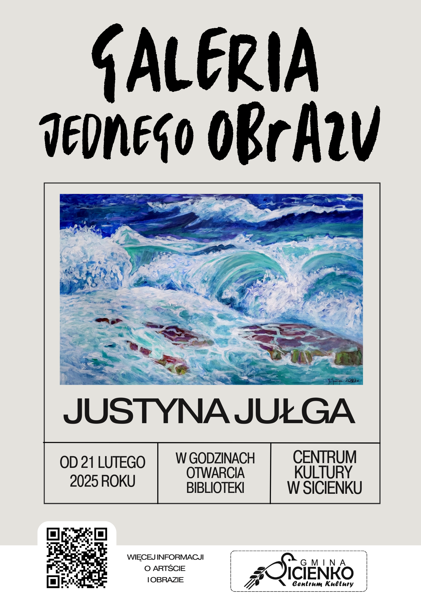 Plakat - Galeria Jednego Obrazu