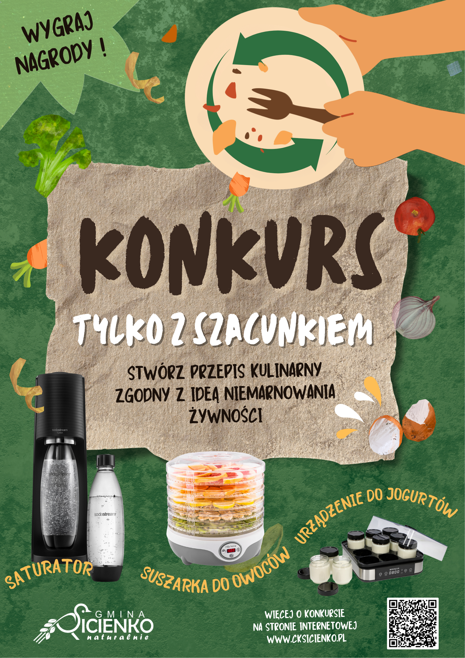 Plakat - Konkurs Tylko z szacunkiem